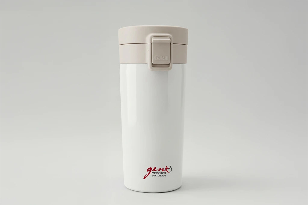 Genç Yeryüzü Doktorları Beyaz Termos - 2