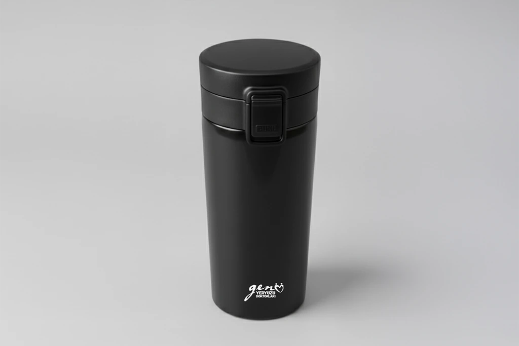 Genç Yeryüzü Doktorları Siyah Termos - 2